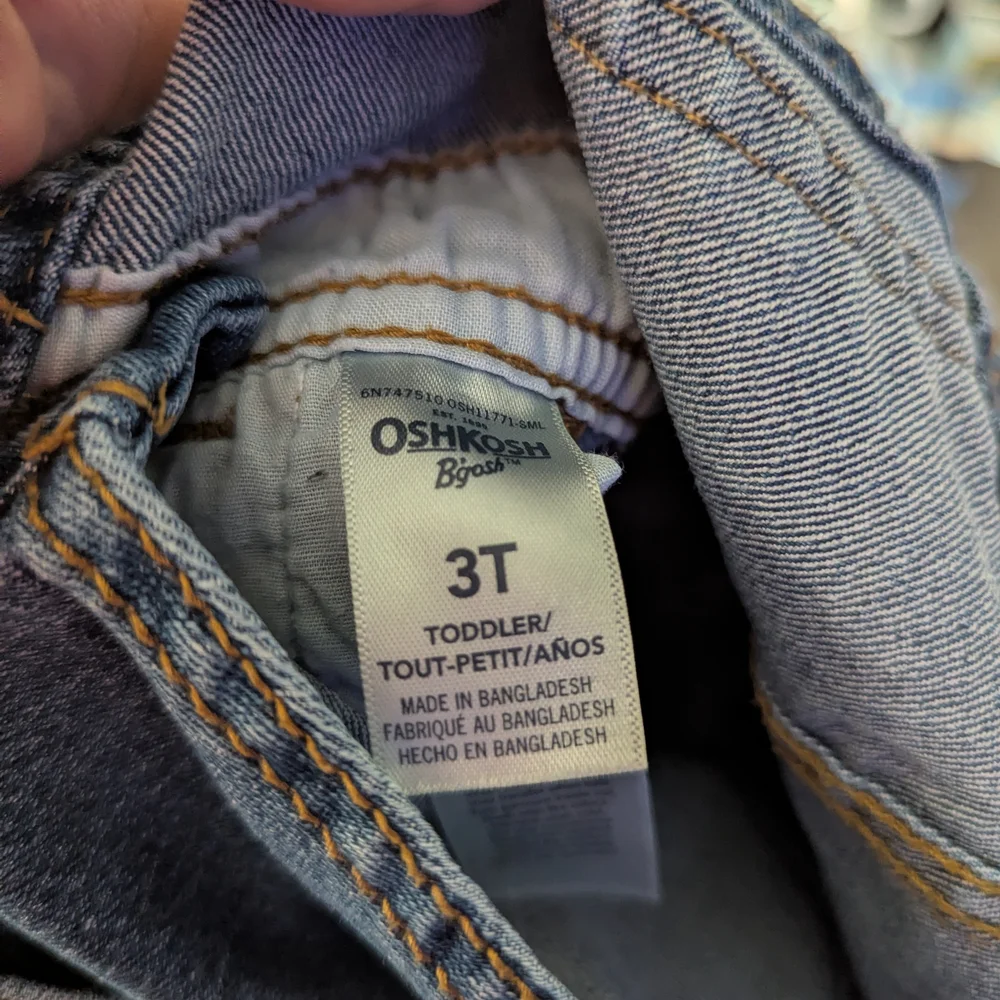 OshKosh B'gosh Classic Blue Kids Overalls